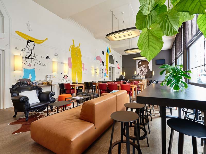 Leopold Hotel Остенде Ресторант снимка